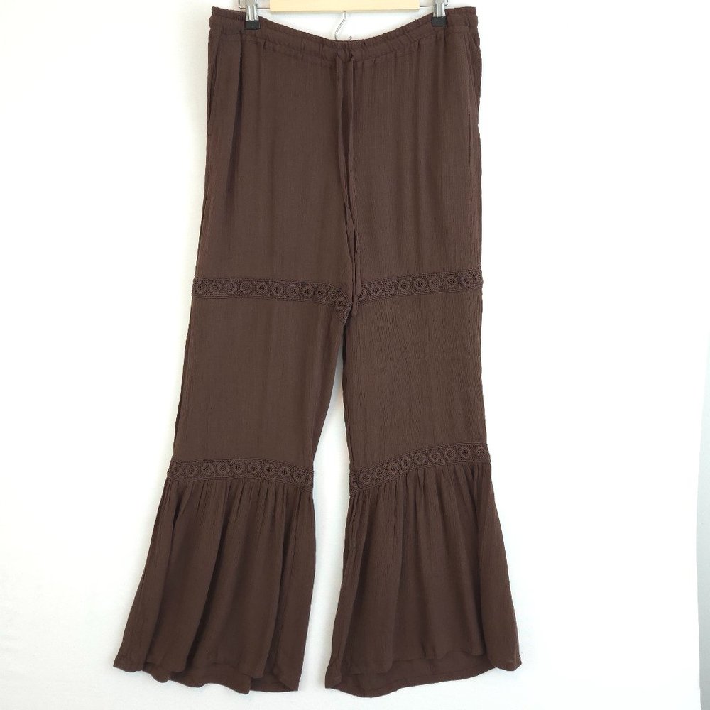 Matilda Jane Brown Wide Leg Boho Pants